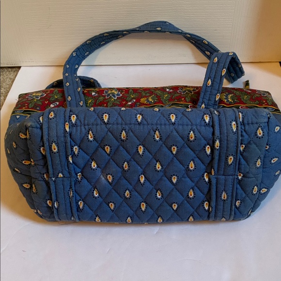 VTG Vera Bradley Bundle Garment Bag with Matching Tote Blue Paisley:Floral - Picture 11 of 13